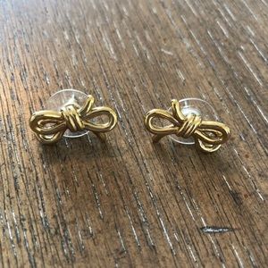 Kate Spade Gold Bow Earrings